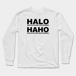 Mod.5 HALO Military Freefall Parachutist Long Sleeve T-Shirt